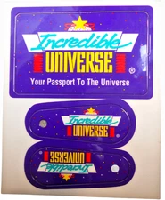 "Incredible Universe" 90s New Electronics Super Store Membership Privilege Cards