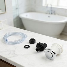 Push Button Switch Pneumatic Air Pressure Tub Switch Garbage Disposer Switch