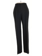 Classiques Entier Women Black Wool Pants 4 Petites
