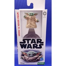 Star Wars Grogu & Hover Pram Child Action Figure Yoda Mandalorian Crib