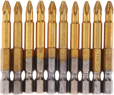 Hex Shank Cross Head Screwdriver Bits PH2 Anti-Skid 1/4 Inch Phillips Screwdrive