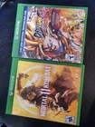 LOT OF 2: Dragon Ball Fighter Z [DAY ONE ED.] + MORTAL KOMBAT 11  Xbox One