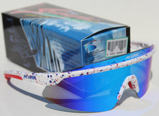 PIT VIPER The Absolute Freedom POLARIZED Skysurfer Sunglasses Red/White/Blue NEW
