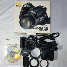 Nikon COOLPIX 8800 VR Compact Digital Camera Tested Working Seller Japan