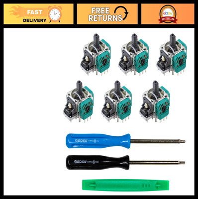 Analog Joystick Repair Kit for Xbox One - Fix Stick Drift & Loose Joysticks (6 P