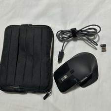 Logitech MX Master 3 Ergonomic Wireless Mouse MR0077 USB Dongle Charger Tested