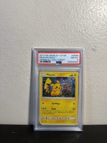 Pikachu graded PSA 8 for sale on eBay