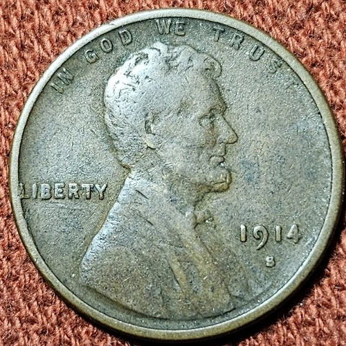 1914-S Lincoln Wheat Cent — photo from another recent sale