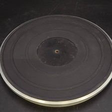 Lenco L75 Turntable Platter And Rubber Mat - Working