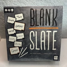 Blank Slate Board Game The Game Where Minds Think Alike (Brand New)