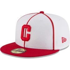Men's New Era White/Red Pittsburgh Crawfords Cooperstown Collection Turn Back