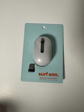 White Surf Onn computer Mouse Brand New Never Used With Batteries.