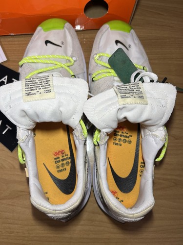 Size 14 - Nike Off-White x Air Zoom Terra Kiger 5 Athlete in Progress - White W - Picture 9 of 15