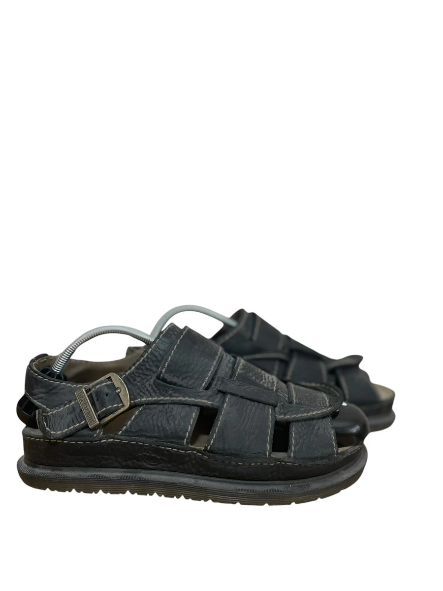 Dr. Martens Black Fisherman Sandals for Men for sale | eBay