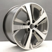 PEUGEOT 308 GT GREY 18" ALLOY WHEEL RIM 8J ET48 OEM 9806253277 GENUINE X1