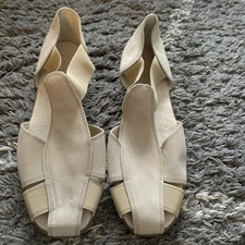 M & S Footglove Leather Shoes/Sandel 7.5 Ladies New