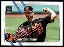 2021 Topps Wade LeBlanc Baltimore Orioles #45