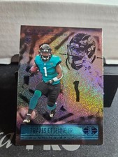 2021 Illusions Stardust #71 Travis Etienne Jr Rookie Jacksonville Jaguars