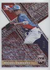 2019 Panini Elite Extra Edition Status Red Die-Cut 63/99 Miguel Tamares 0nr3