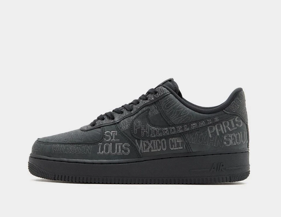 Nike Air Force 1 Low 'World Tour' Men's in Black Shoes
Opens in a new window or tab