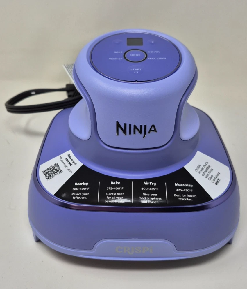 Ninja CRISPi 4-in-1 Portable Glass Air Fryer Frosted Lilac Heating Element Only
Opens in a new windo