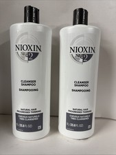 2 Pack --- Nioxin system 2 shampoo 33.8 oz - As Pictured