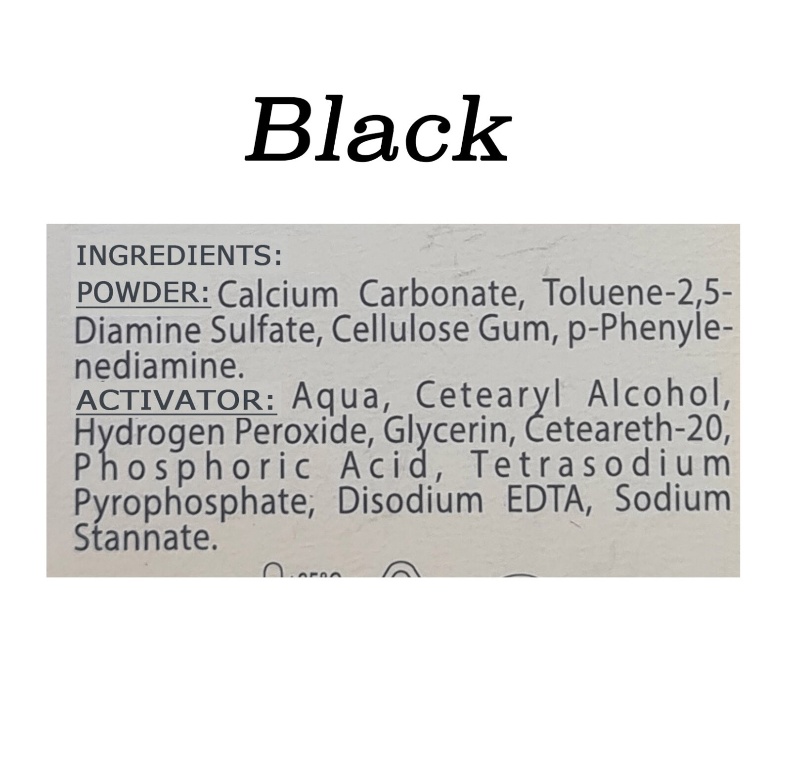 Delia Eyebrow Tint Powder Traditional Henna Black Brown Eyelash Tinting