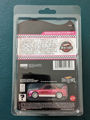 Hot Wheels Collectors RLC Exclusive Pink Editions Nissan Skyline