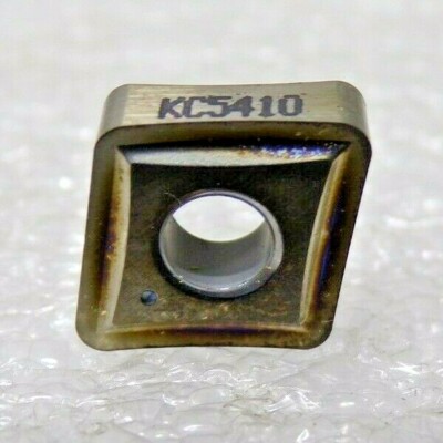 Kennametal CNGP434 Grade KC5410 Carbide Turning Insert TiB2 Finish, 80° Diamond