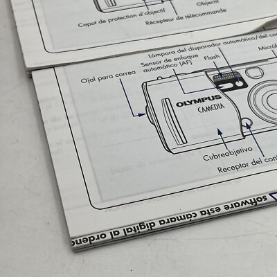 Olympus CAMEDIA C-60 Zoom 6.1MP Digital Camera - Silver for sale