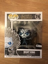 METALLIC NIGHT KING ON THRONE  Funko Pop Game Of Thrones HBO Exclusive In Hand