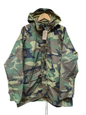Genuine US Army Woodland Camo Gore-Tex ECWCS Parka Jacket Large Regular #792