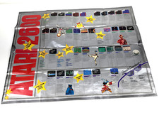 1983 Atari Game Catalog Poster Minor Damage READ