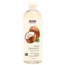 Now Liquid Coconut Oil - Pure Fractionated 16 fl.oz
