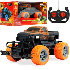 Kids RC Monster Truck Remote Control High Speed Off Road Pickup Vehicle Toy Gift