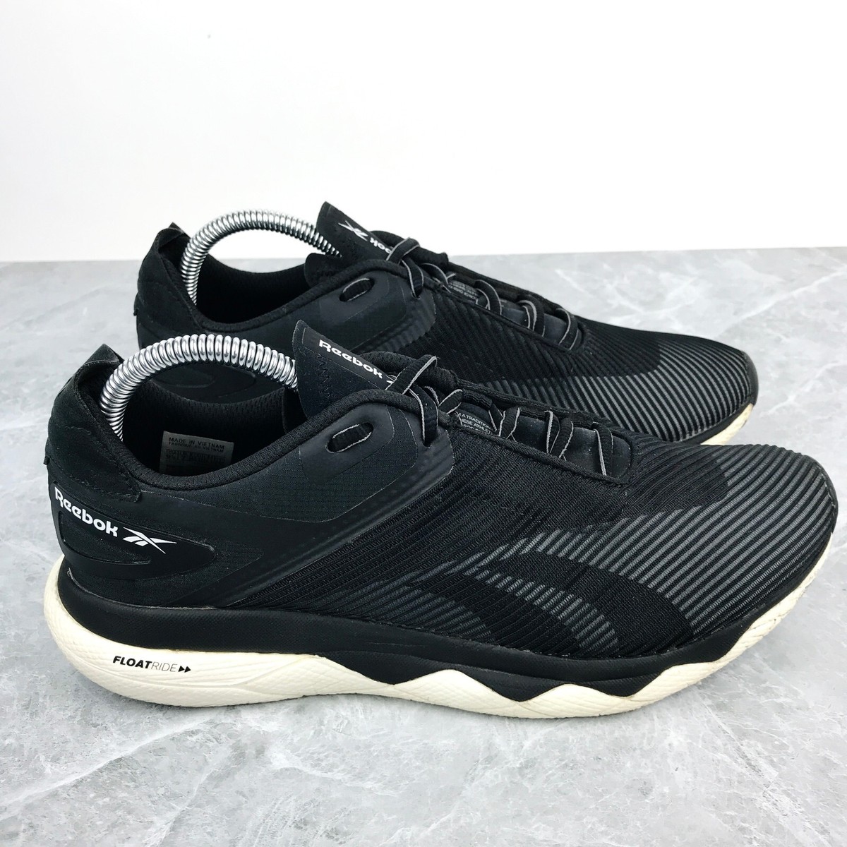 Reebok Floatride Run Panthea Womens Size Shoes Black Running