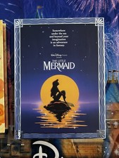 Disney Parks The Little Mermaid Movie Poster Ariel Journal Book 8x6 New
