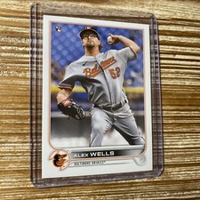 Rookie Alex Wells #118 Baltimore Orioles RC Baseball Card 2022 Topps Series 1 