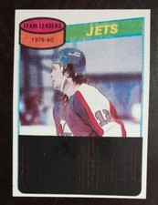 1980 Topps Morris Lukowich Jets NM - MINT #227 Hockey Card