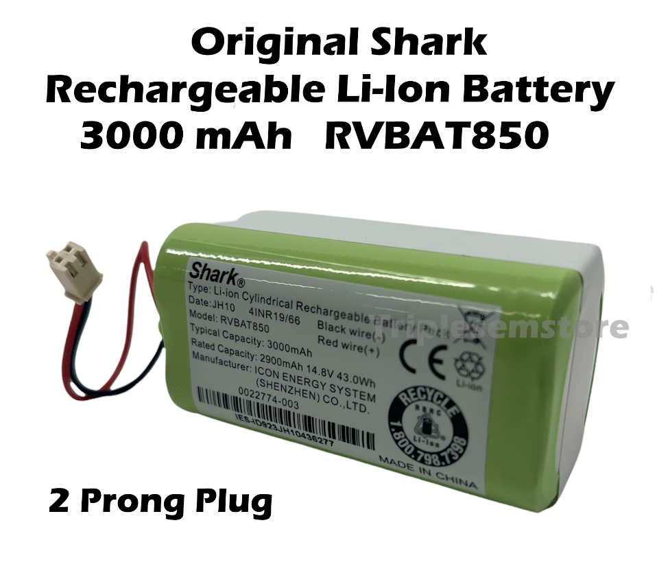 New Original Shark RV1000 RV1000S RV1001 RV912S Li-Ion Battery 3000mAh RVBAT850
