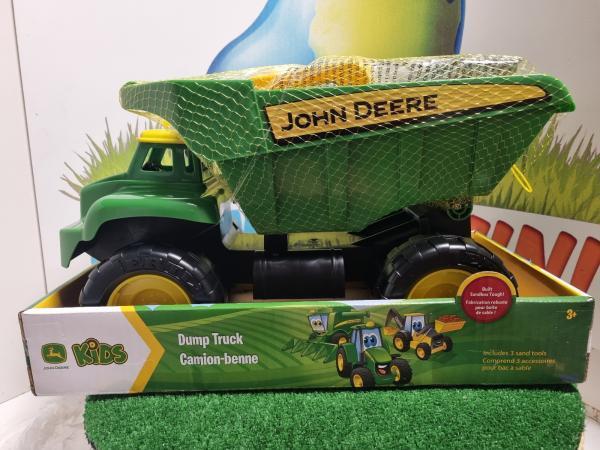 Camion benne John Deere Britains, réplique officielle robuste en plastique pour jouer au sable