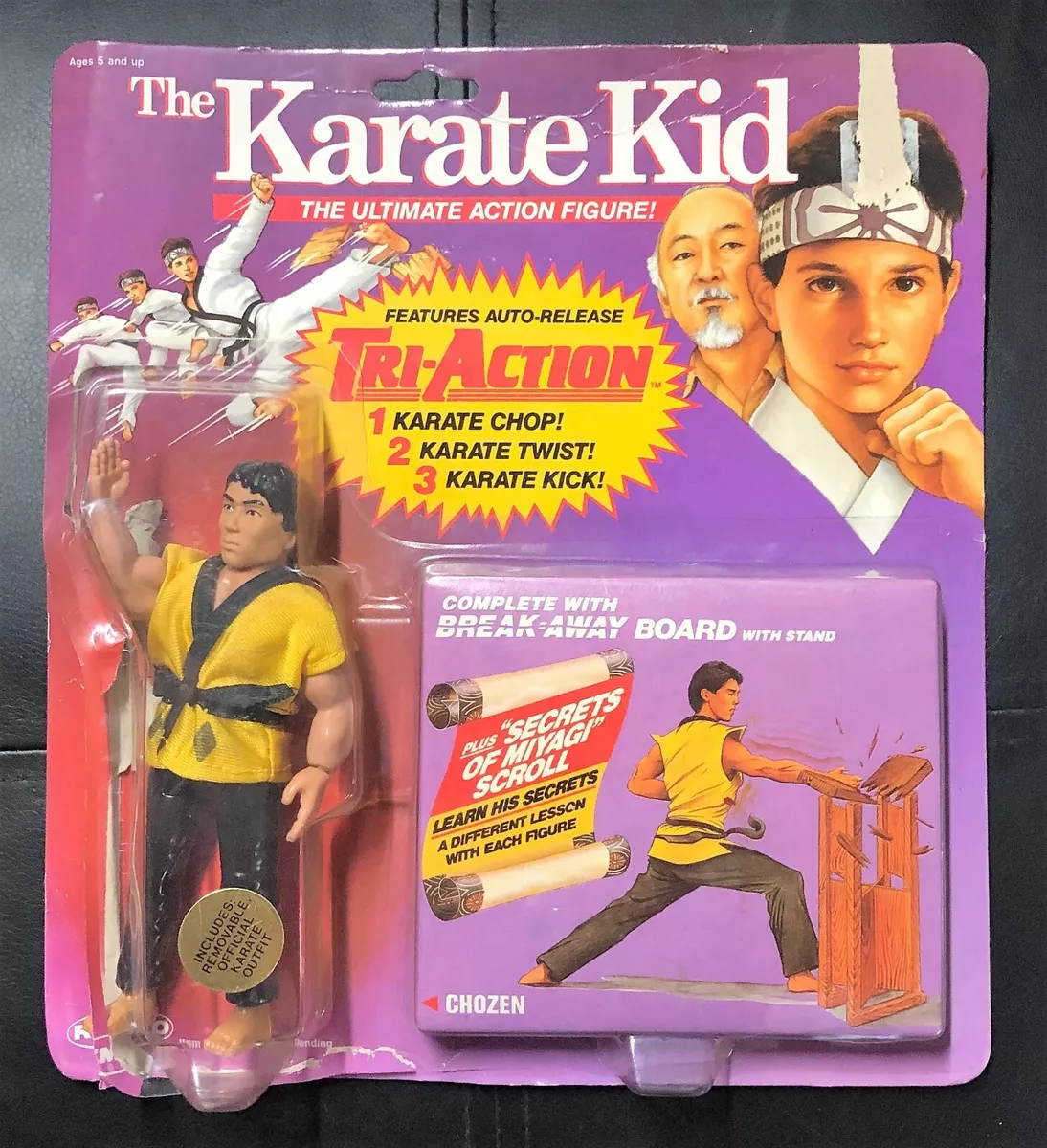 Karate kid action figures 1986 sale