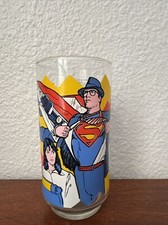 Vintage 1978 Pepsi Superman The Movie Lous Saved By Her Hero Drinking Glass