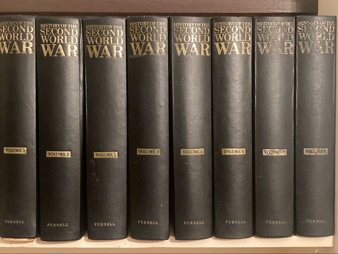 Purnells History Of The First & Second World War Magazines In Binders