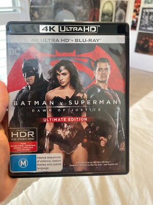 Batman V Superman Dawn Of Justice 4K Ultra HD + Blu-ray