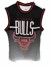UNK NBA Chicago Bulls Jersey Style Tank Top Shirt Mens Small