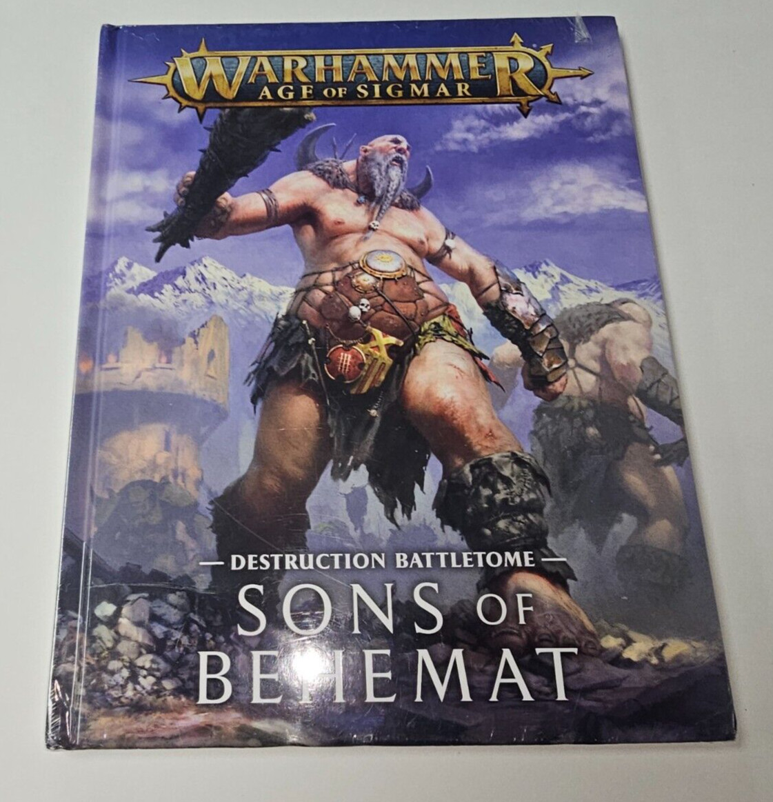 Warhammer Age of Sigmar НОВЫЙ запечатанный боевой том Sons of Behemat 2890₽