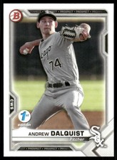 Andrew Dalquist 2021 Bowman 1st Edition #BFE-64 Chicago White Sox