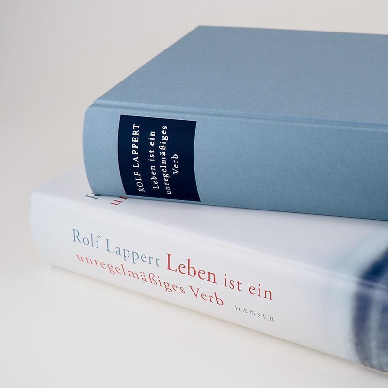 Thumbnail - Leben Ist Ein Unregelmäßiges Verb | Rolf Lappert | Buch | Lesebändchen