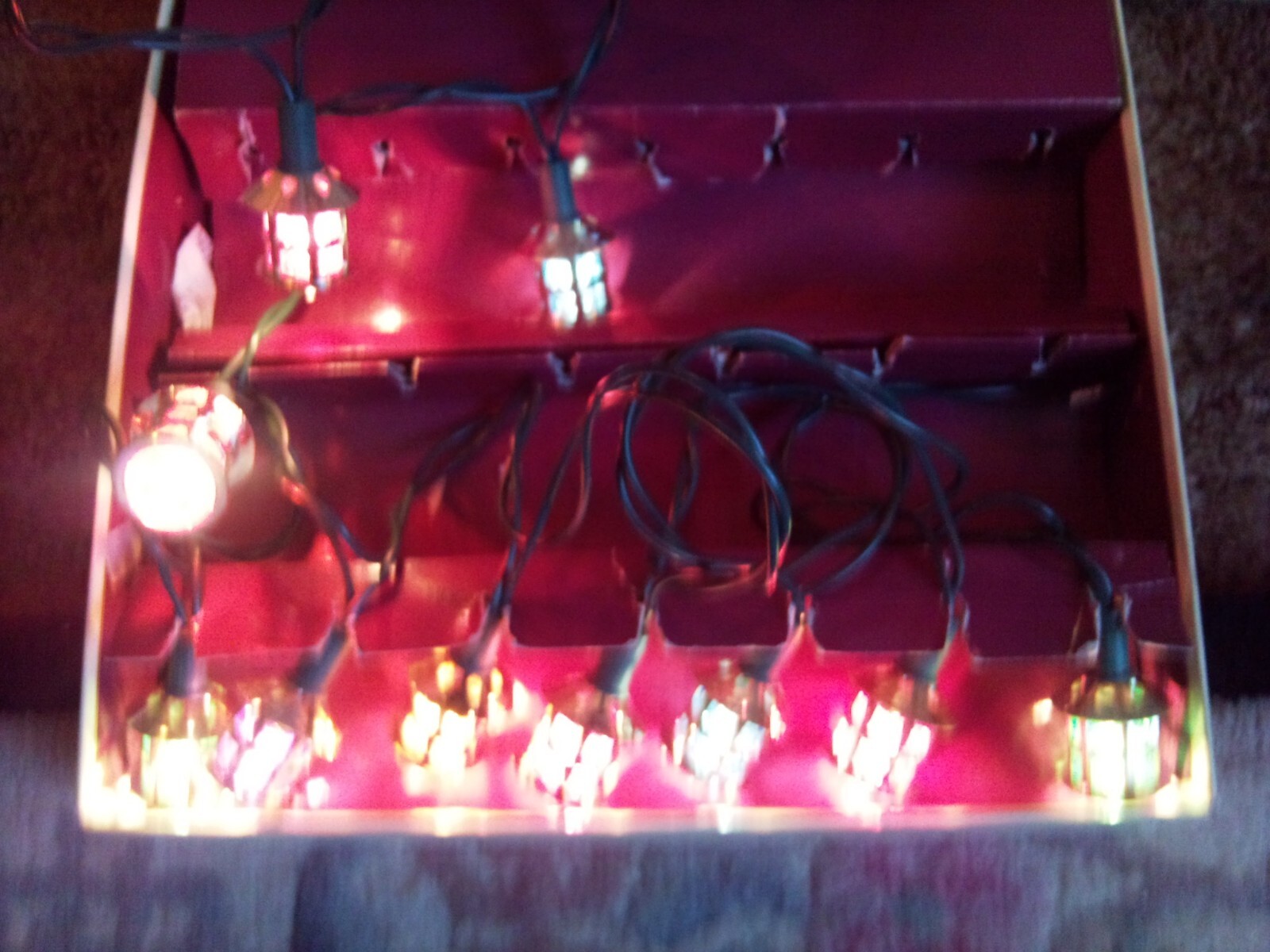 Vintage Pifco Mini Lanterns Christmas Lights eBay